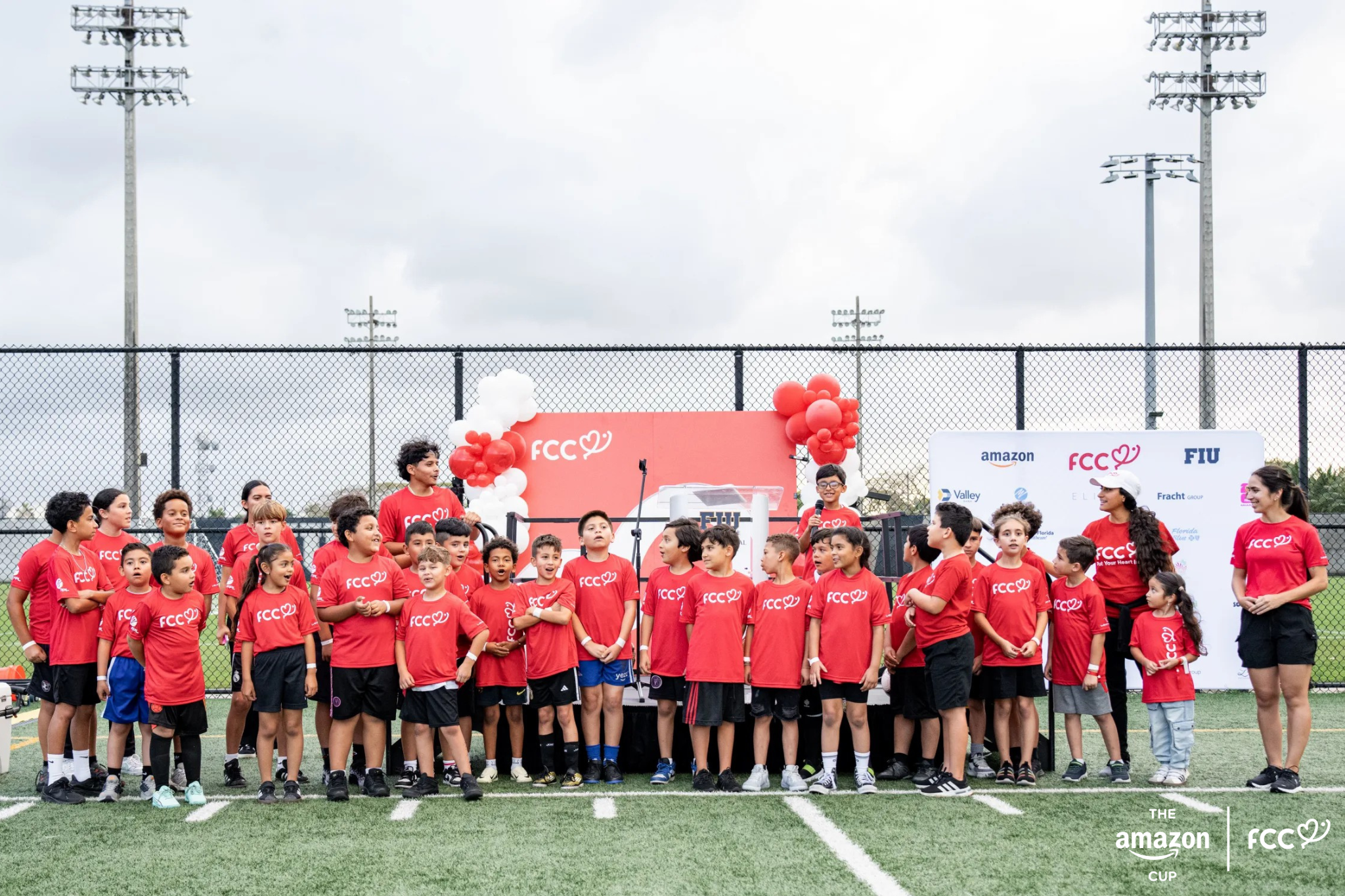 FCC USA (Futbol Con Corazon) logo