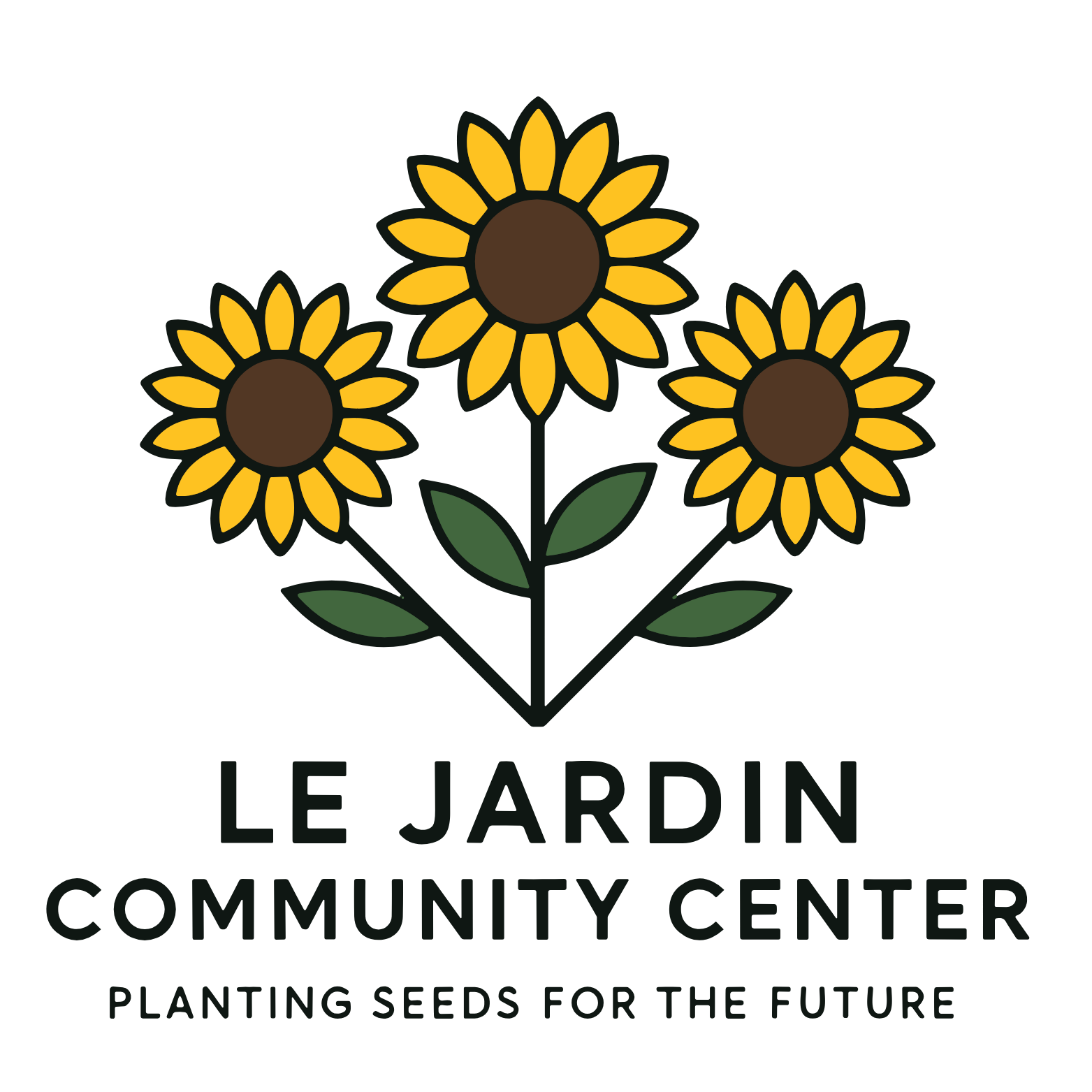 Le Jardin Community Center logo