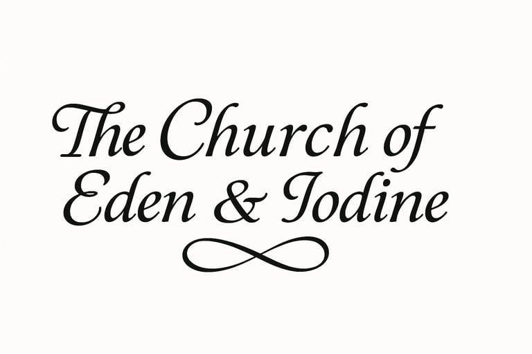 Church of Eden & Iodine, Inc. logo