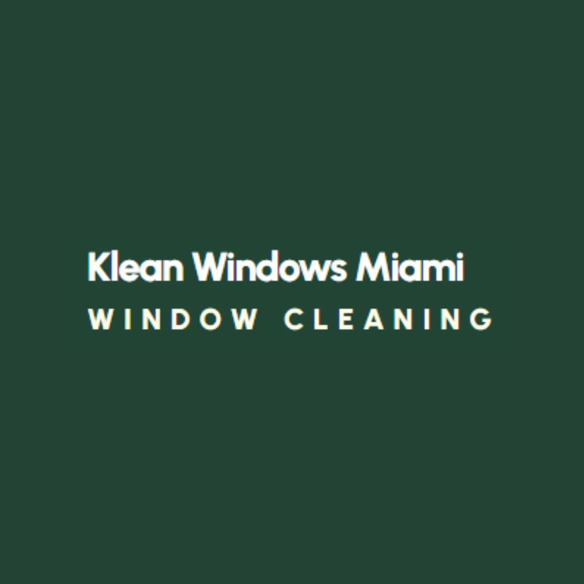 Klean Windows Miami logo