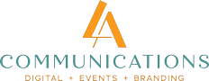 LA Communications logo